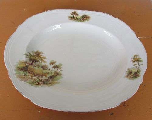 ALFRED MEAKIN MEAT PLATTER  LENGTH 36.5 CM