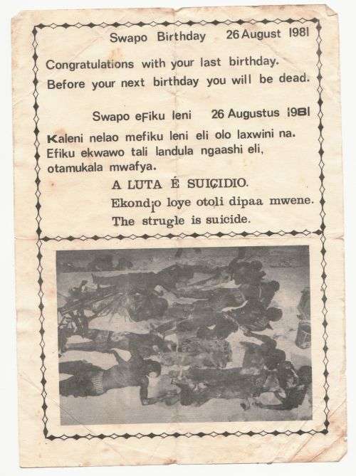 SA ARMY PROPAGANDA.BORDER WAR.1981