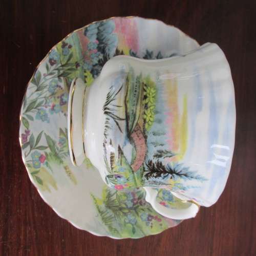 ROYAL ALBERT DUO   COUNTRY SCENES  DOVEDALE