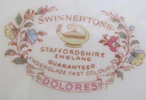 SWINNERTONS STAFFORDSHIRE SERVING DISH   "  DOLORES "