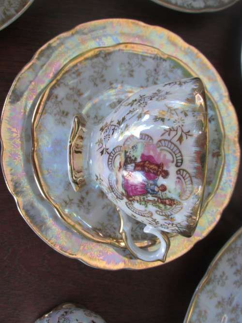 ORIENTAL TEA SET  ESBEE CHINA