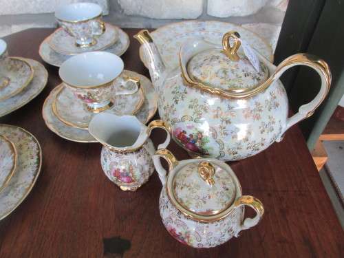 ORIENTAL TEA SET  ESBEE CHINA