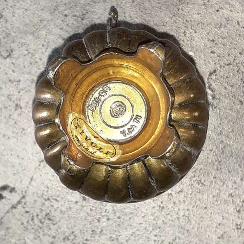 Tivoli Brass Vase (made in Italy)