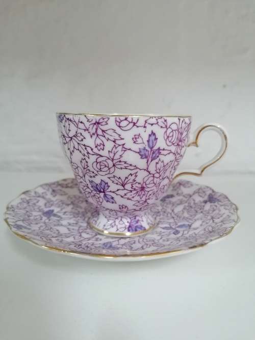 Small cup and saucer