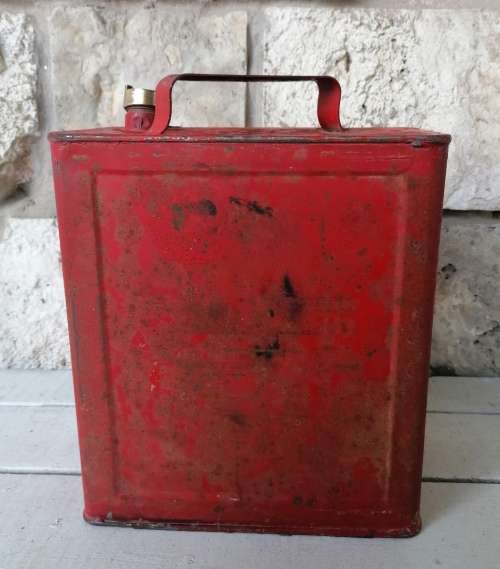 Shell Motor oil tin
