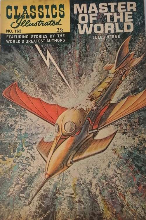 Classics Illustrated Master of the World No. 163