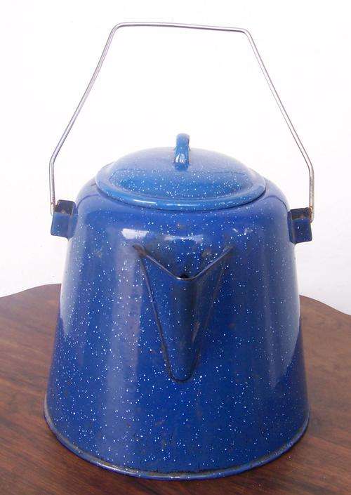 BIG ENAMEL KETTLE