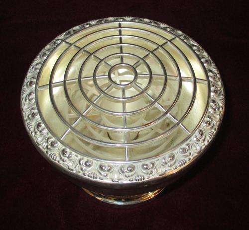 Beautiful Ianthe Silver Plated Rose Bowl