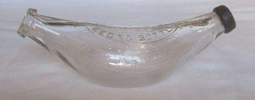 Glass Feeding Bottel, THE HEALTH FEEDING BOTTLE,Made in England