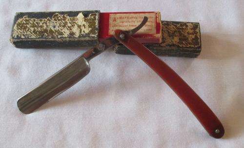HOLLOW GROUND CUT THROAT RAZOR MADE IN GERMANY