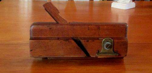 ANTIQUE J.A. STEWARD WOODEN PLANE