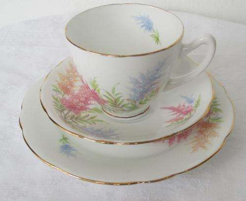 GLADSTONE PORCELAIN TRIO.