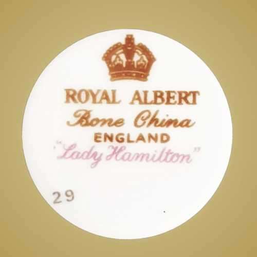 Royal Albert `Lady Hamilton` Trio