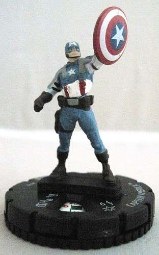 Marvel Avengers - Captain America #018 - Heroclix Figure