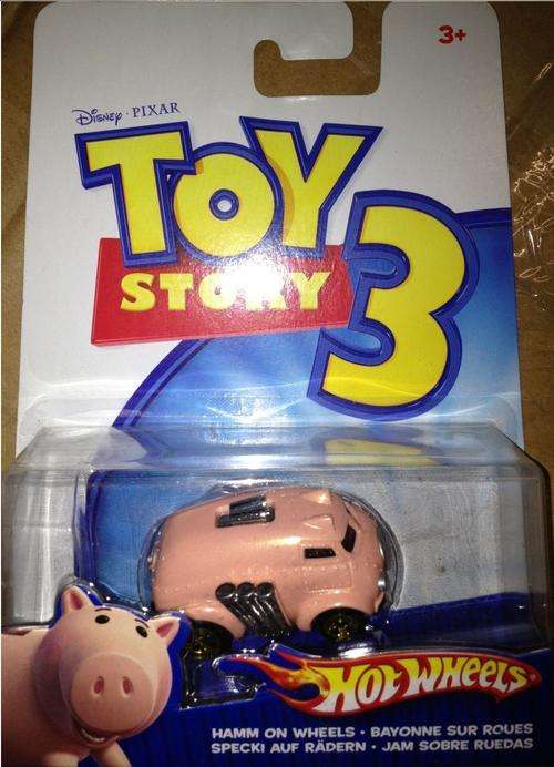 Disney Hotwheels Toy Story 3 - Hamm on Wheels