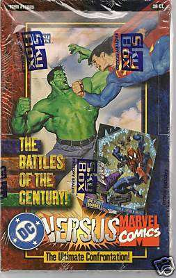 Marvel VS DC Trading Cards Full base Set NMint/Mint Condition