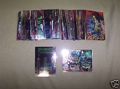 Evil Ernie Glow in the Dark Cards Trading Cards Mint Condition