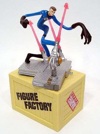Marvel Figure Factory Mr Fantastic Model (Variant / Chase Edition) with Hands