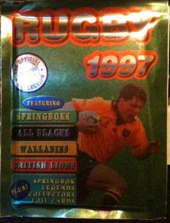 Panini Rugby 1997 Trading Cards Sealed Box