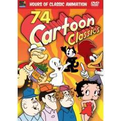 74 Episodes of Cartoon Classics 2-Disc Set ORIGINAL SEALED NEW DVD