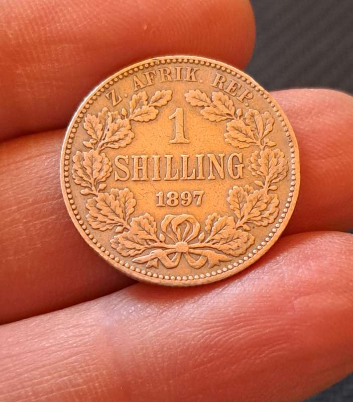 ZAR 1897 Shilling !!Silver!!