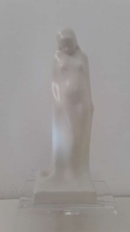 Rare Dutch Art Deco figurine by Cris Agterberg for Schoonhoven Netherlands circa 1927-30