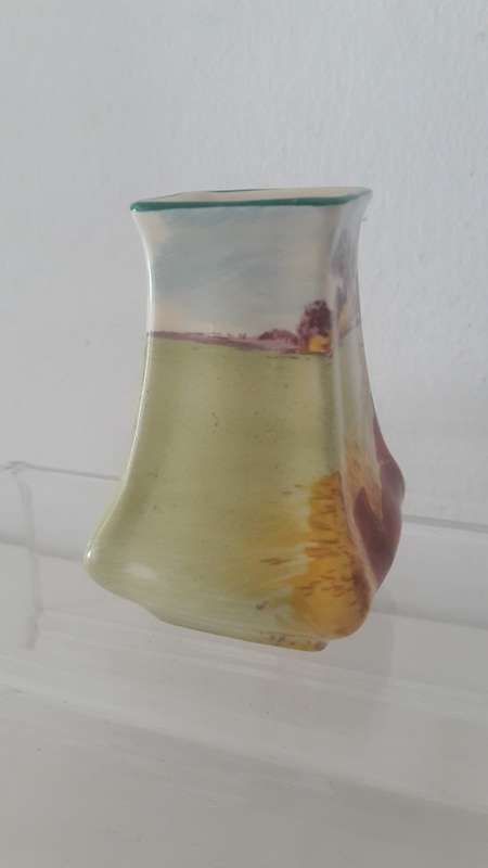 Royal doulton miniature vase Poppies in a Cornfield circa 1940's/50's