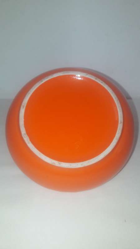 Midcentury Pop Art Retro Space Age Cigar ashtray catch-all bowl by Bertoncello Italy 1960`s