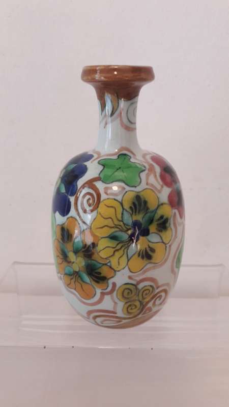 Collectible Goedewaagen Gouda Netherlands  vase in the Kers pattern 1930's