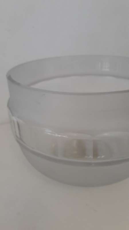 Rosenthal Studio Line large crystal bowl design by Michael Boehm circa 1970's