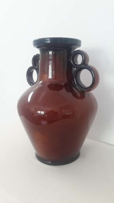 Collectible large Midcentury West German Roth vase circa 1960's/70's