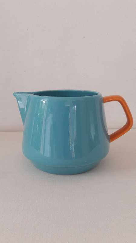 Scandinavian Swedish ceramic jug contemporary design by Ann- Carin Wiktorsson