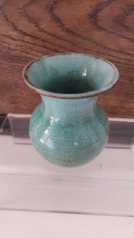 Linn Ware studio ceramic posy vase circa 1940`s