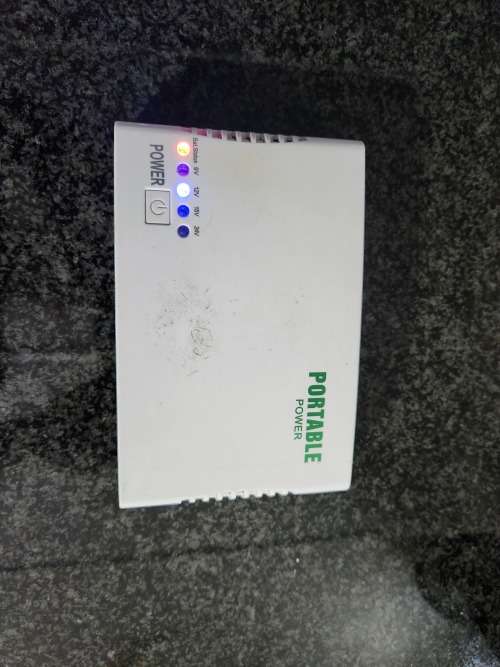Andowl 17w Portable Rechargeable Battery Backup Mini UPS for Internet/Routers/CCTV/Smart Devi