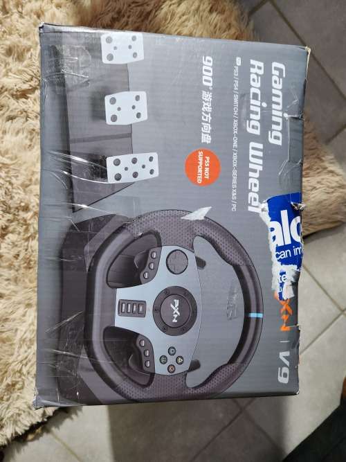 PXN V9 Gaming Steering Wheel 270/90 degree with 3 Pedals and Gear Shifter
