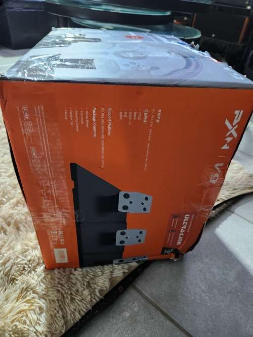 PXN V9 Gaming Steering Wheel 270/90 degree with 3 Pedals and Gear Shifter