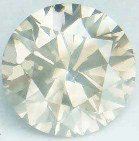 Gorgeous 0.73cts Brilliant Round Loose Diamond Light Champagne - Certified