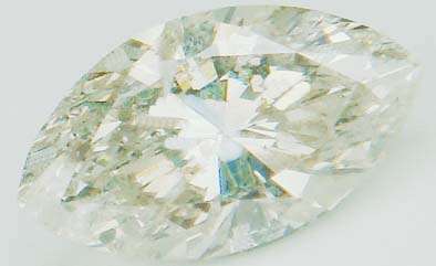 0.74ct Marquise Cut Loose 100% Natural Diamond -Certified - Fancy Light Cognac- SI2