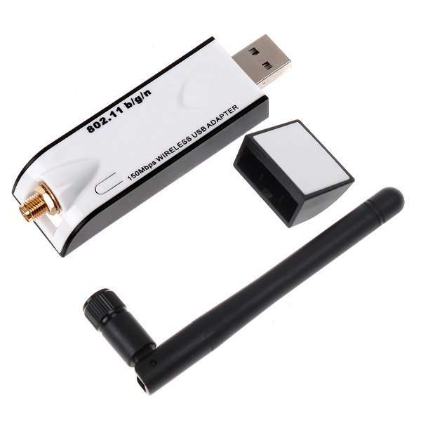 802.11N High Speed Wireless USB Adapter with Antenna (200m Long Range) - K163 FREE SHIPPING