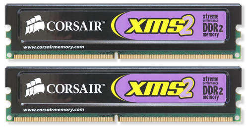 2GB XMS Memory kit for dual channel systems, 800MHz, 5-5-5-18, 1.80V