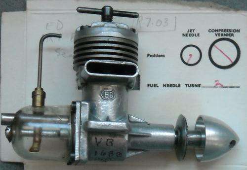 VINTAGE ED BEE 1.5cc DIESEL ENGINE