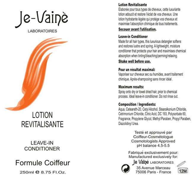 JE-VAINE Leave-In Conditioner 250ml