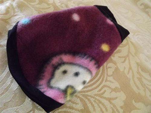 Yorkie or Maltese extra small Puppy Polar Fleece jacket/jersey with Hello Kitty by Rozzo -New -size1