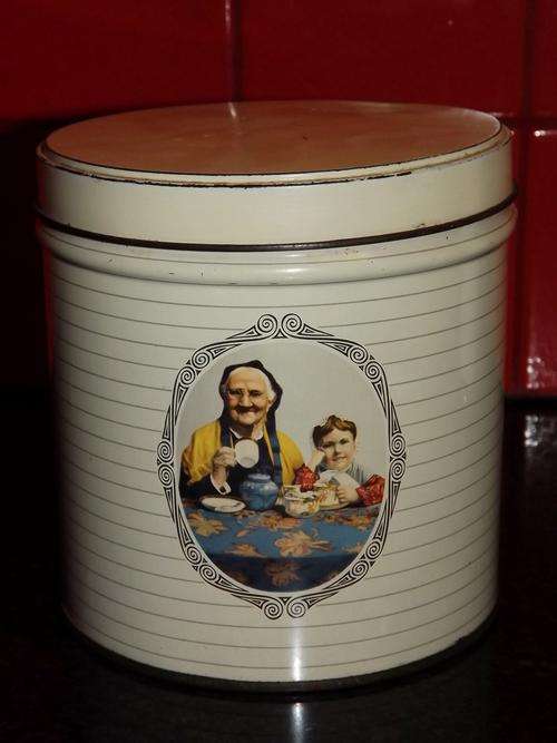 A Vintage Mazzawattee Tea Tin