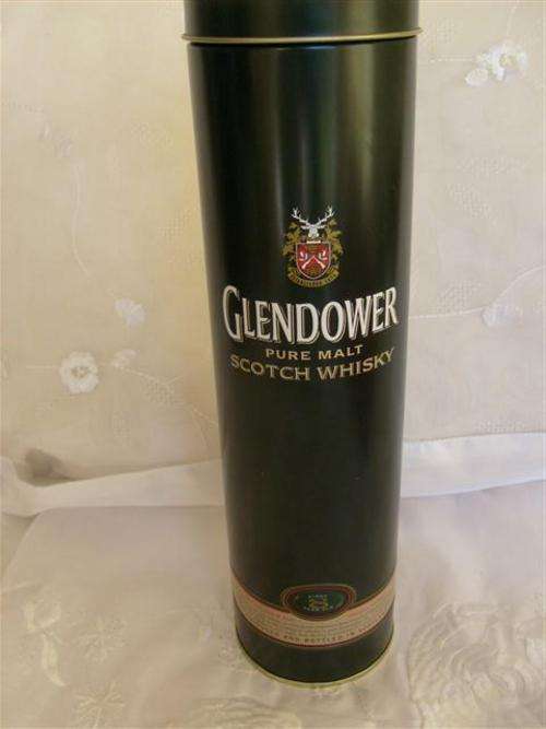 CRAZY R1.00 START - COLLECTABLE GLENDOWER SCOTCH WHISKEY TIN