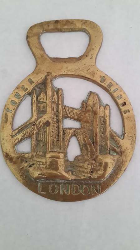 Brass Bottle Opener - London