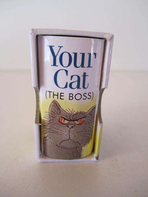 Just too cute! "Your Cat (THE BOSS)" Mini book!