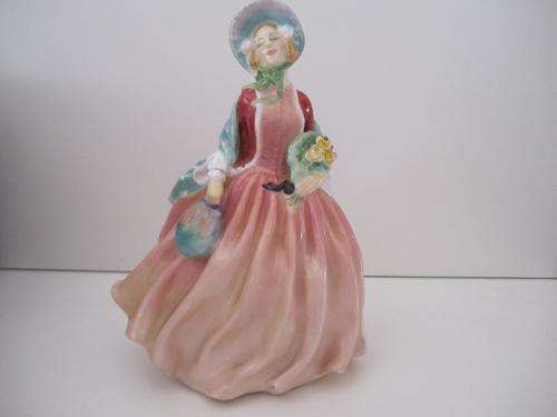 Stunning Rare ROYAL DOULTON Bone China "Honey" Figurine!