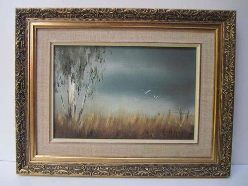 Beautiful BARBARA PLONER Oil Painting in a Gorgeous Intricate Frame!