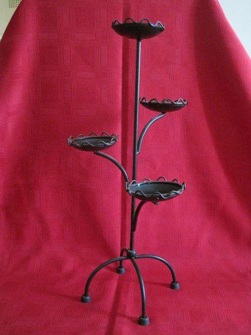 Amazing 5 Light Wrought Iron Candle Holder!